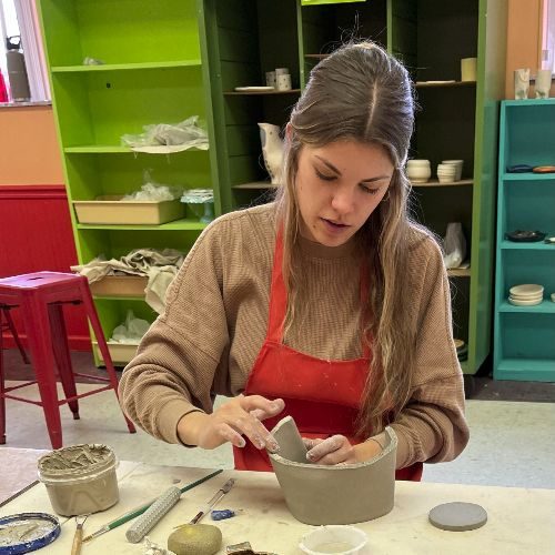 Hand Building Clay Class - Lancaster Art Room